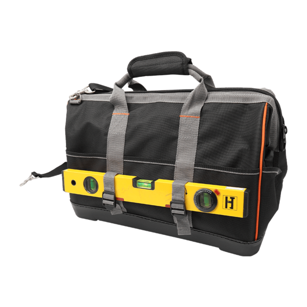 18' gris anaranjado con bolsa de herramientas de fondo duro de PP, con tira para el hombro serie 300 JKB-05219-18