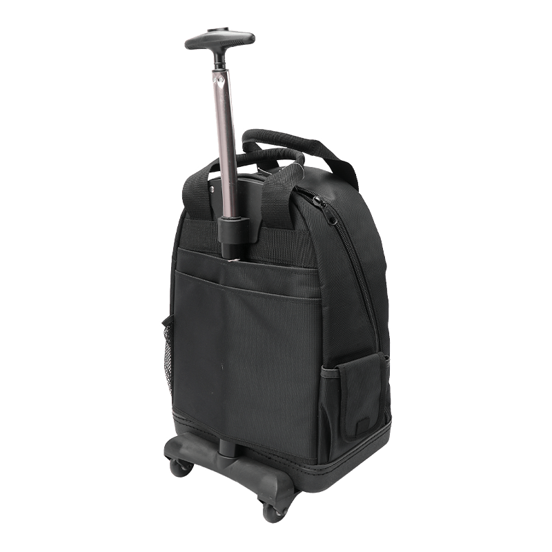 CARRO DE MOCHILA PARA HERRAMIENTAS CON FONDO DURO DE PP IMPERMEABLE, PALETA DE HERRAMIENTAS INTERIOR DESMONTABLE JKB-638HT15