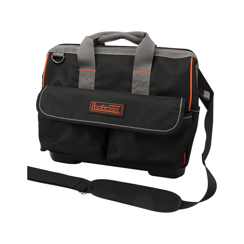 BOLSA DE HERRAMIENTAS DE PUERTA/BOCA ANCHA DE 14' CON FONDO DURO DE PP IMPERMEABLE JKB-753B19-14