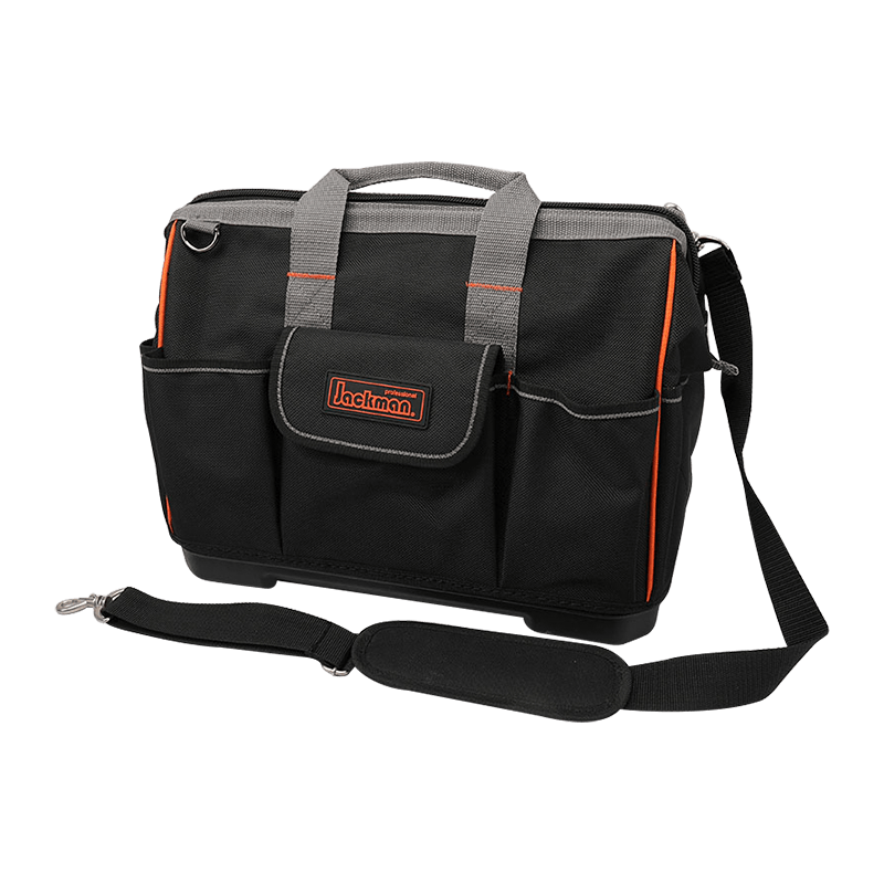 BOLSA DE HERRAMIENTAS DE PUERTA/BOCA ANCHA DE 16' CON FONDO DURO DE PP IMPERMEABLE JKB-753B19-16