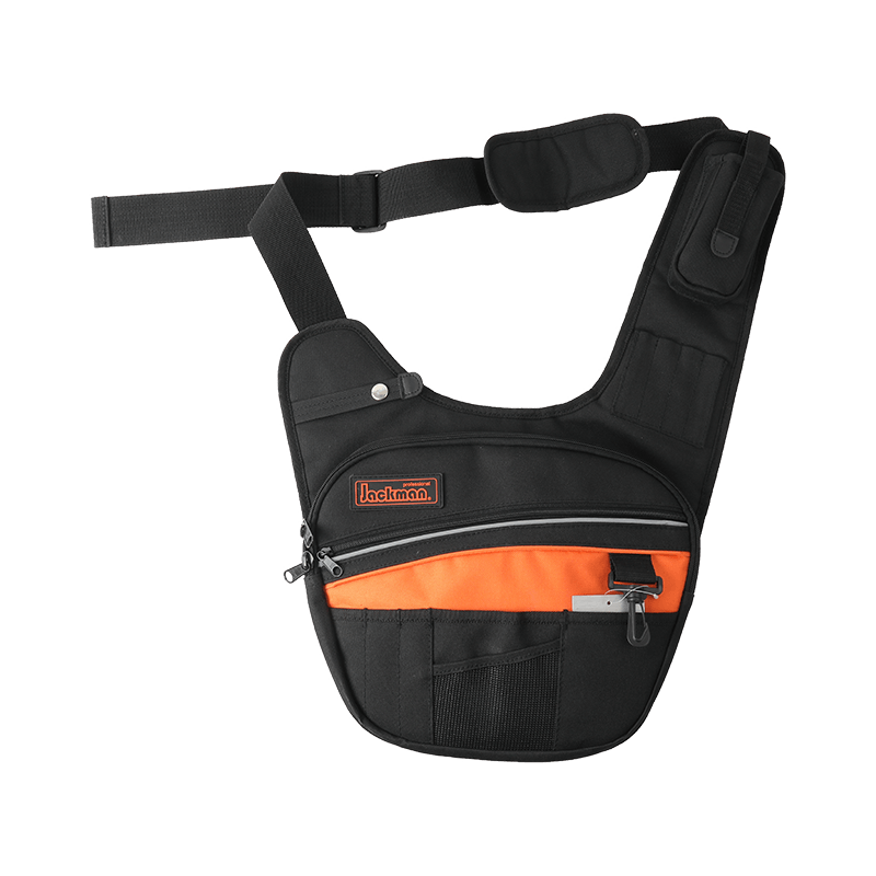 BOLSA DE HERRAMIENTAS CON CORREA DIAGONAL Y BOLSILLO PARA TELÉFONO JKB-346716