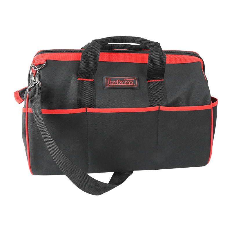 BOLSA DE HERRAMIENTAS DE JARDÍN DE 16' Y 26 BOLSILLOS GRIS NARANJA JKB-011-16