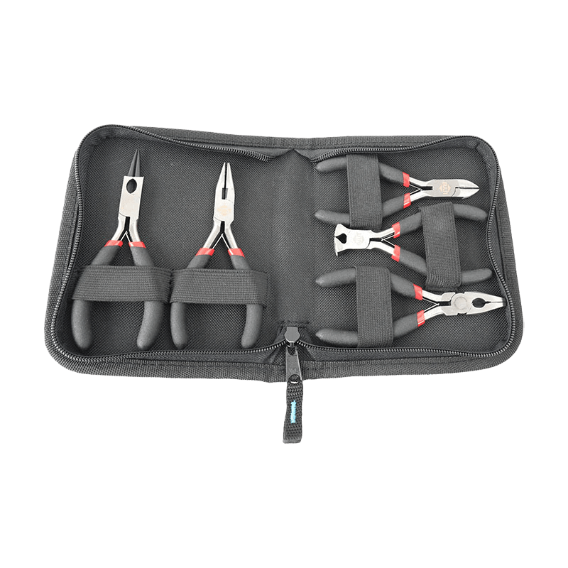 Estuche con cremallera para mini alicates de 5 pc JKB-11405