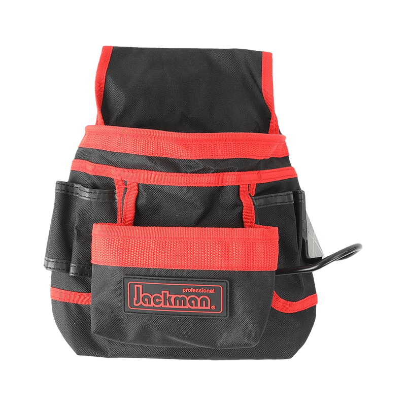 11 SOPORTES/BOLSILLOS BOLSA PARA HERRAMIENTAS MULTIUSOS Y CINTURÓN CON LAZO DE ACERO JKB-303C