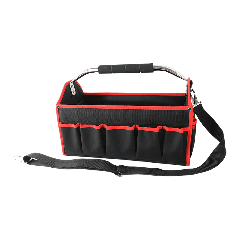 Bolsa de herramientas abierta plegable de 17 'con asa de tubo JKB-295E-17