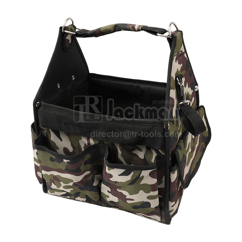 Bolsa de herramientas de electricista plegable de 11 'camuflaje JKB-083S17-CA