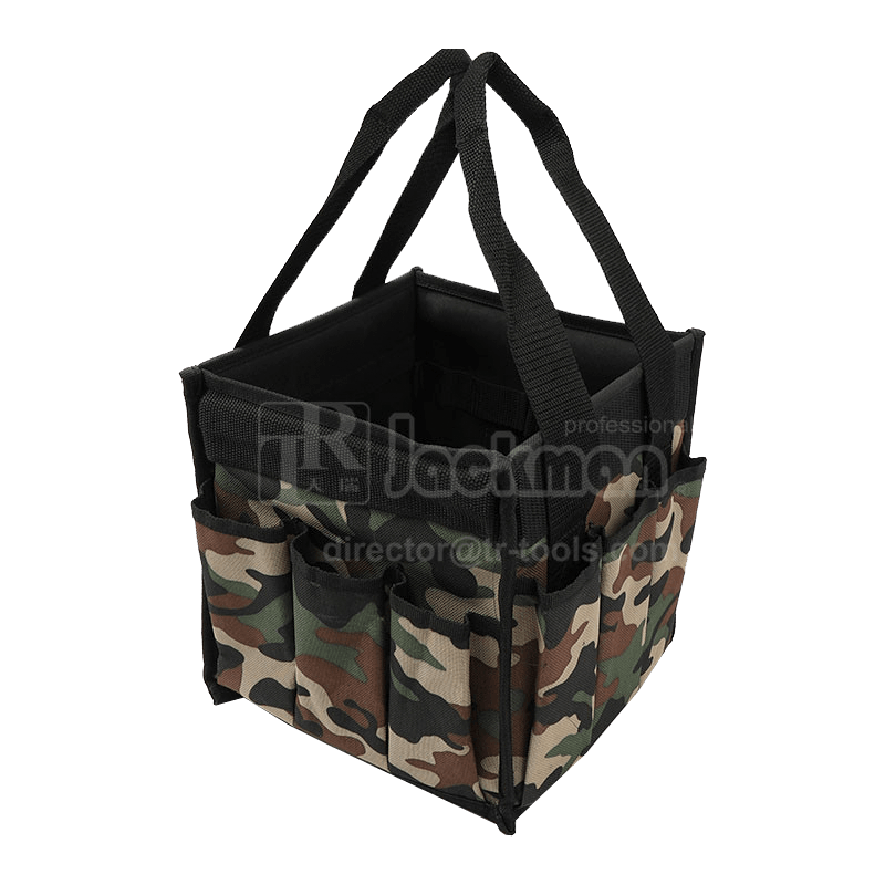 Bolsa de herramientas plegable para electricista de 9' camo JKB-268S17-CA