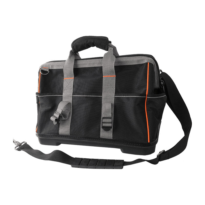 Serie 300 de 15' gris anaranjado con bolsa de herramientas inferior impermeable de fondo duro de PP JKB-05219-15