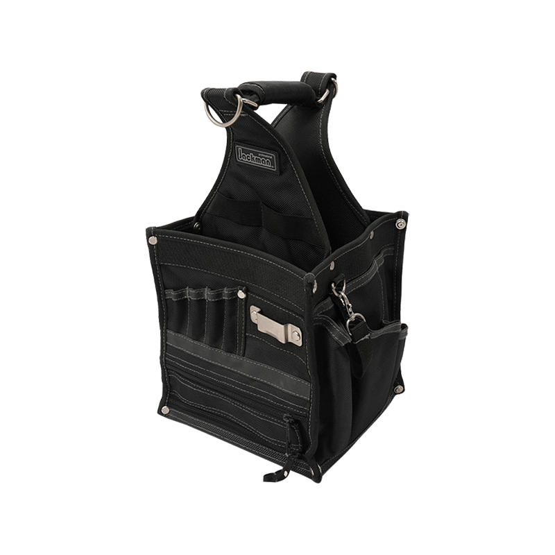 ORGANIZADOR HERRAMIENTAS ELECTRICISTA 9' CON CAJA COMPARTIMENTO SOBRE BASE JKB-00813