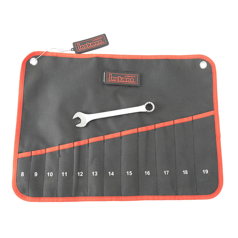 Bolsa rodante para llave combinada de 12 pc JKB-11012CW