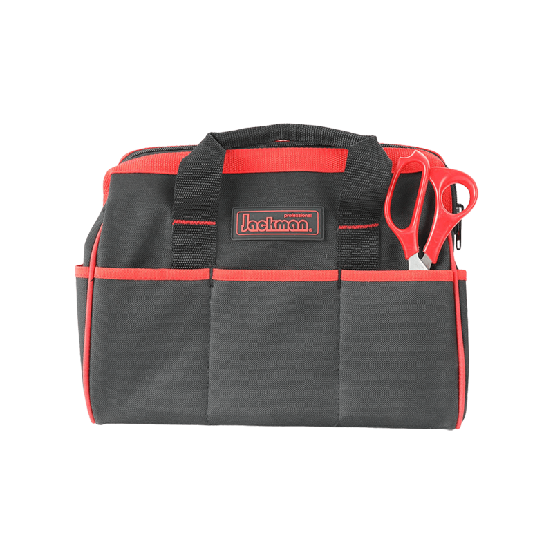 BOLSA DE HERRAMIENTAS CON BOCA DE PUERTA DE 13' Y 22 BOLSILLOS JKB-011-13